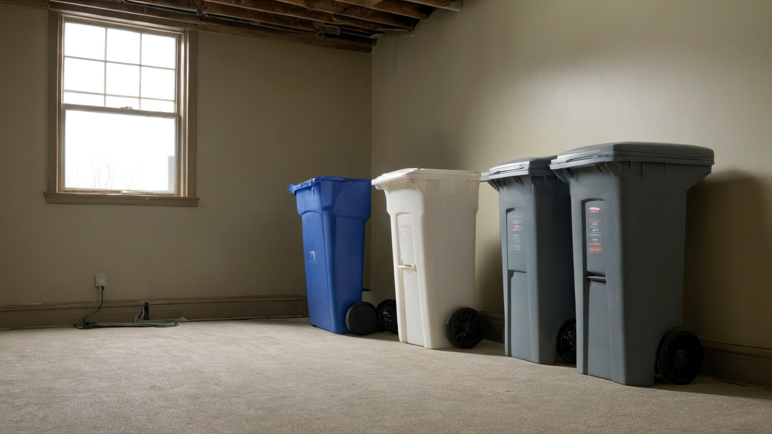 Basement storage reset
