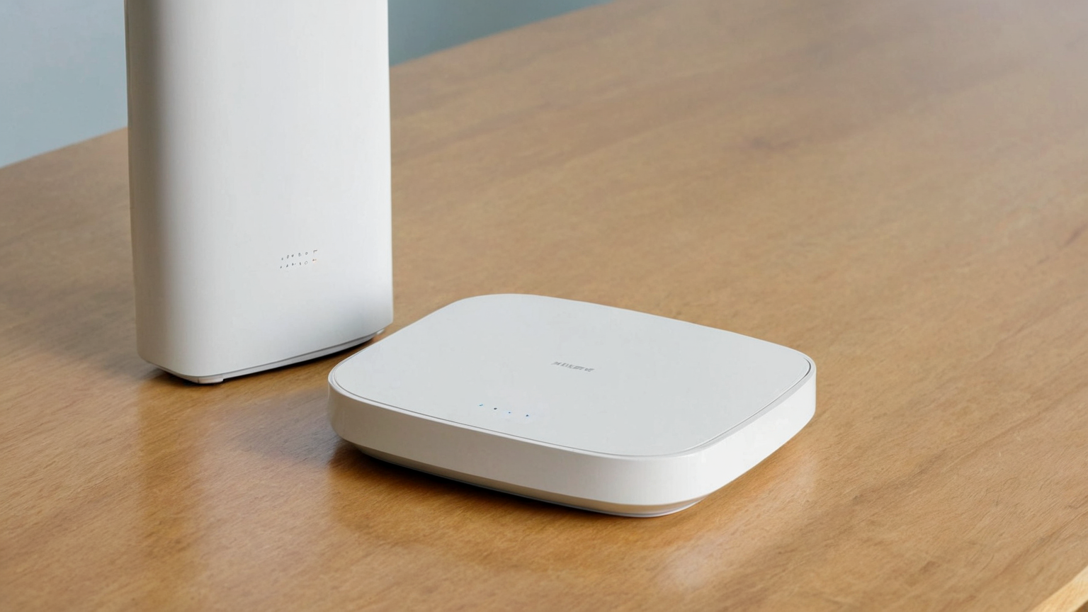 Smart-home hub for account and firmware review
