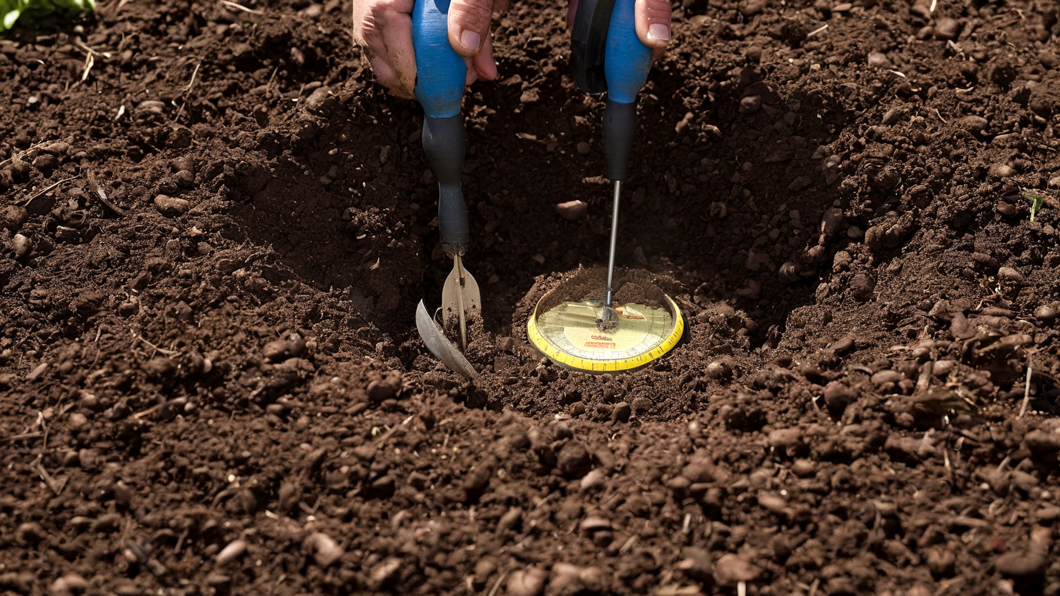 Compare soil moisture by area