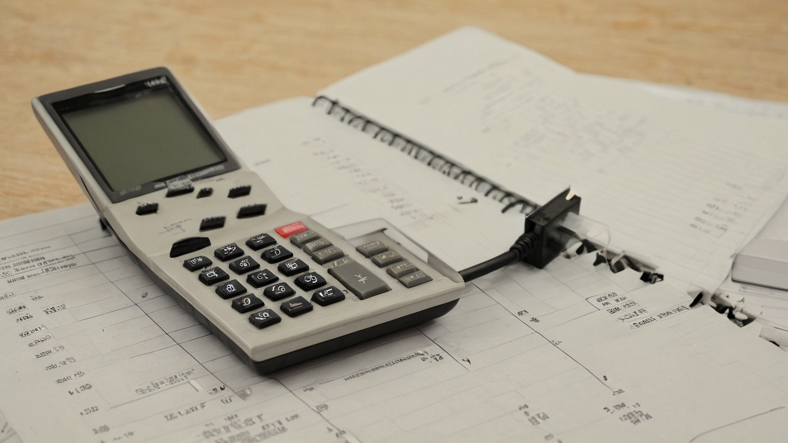 Annual cost planning desk
