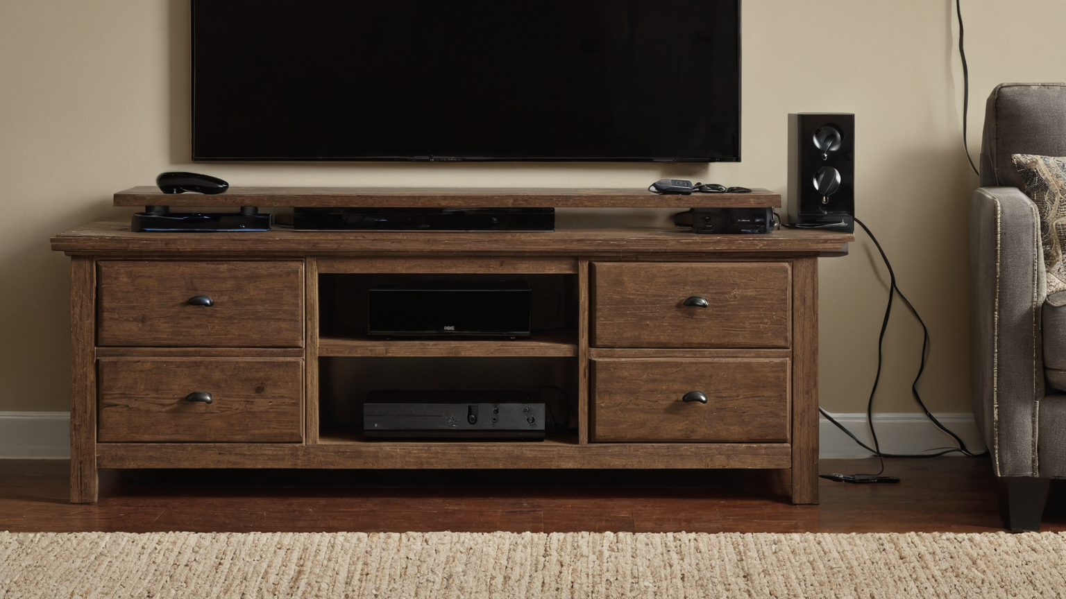 Entertainment center safe monitoring
